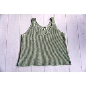 Newbury Kustom Green Knit Tank, Size M